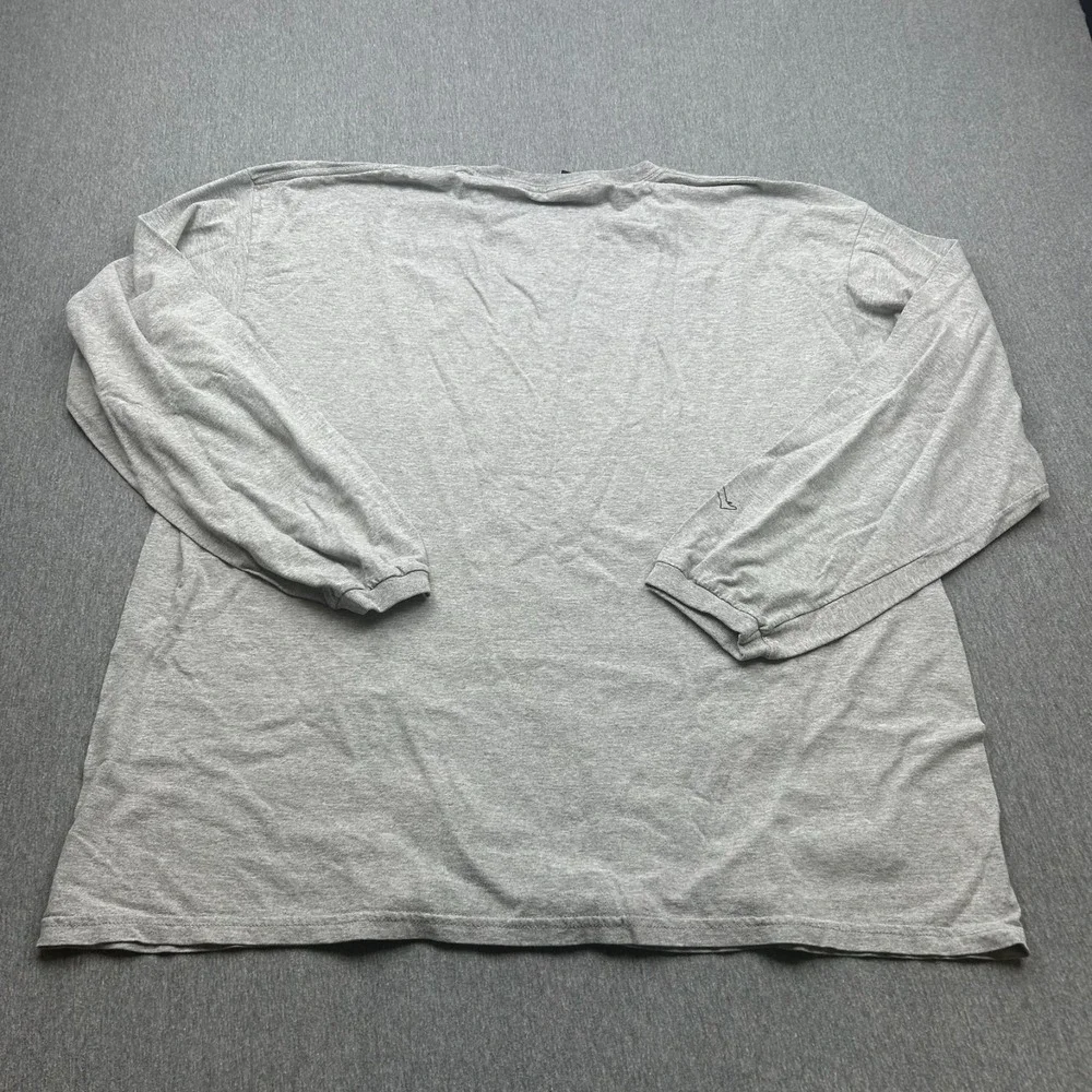 Michael Jordan MJ Air Jordan Jumpman Long Sleeve Shirt Mens XL Gray USA